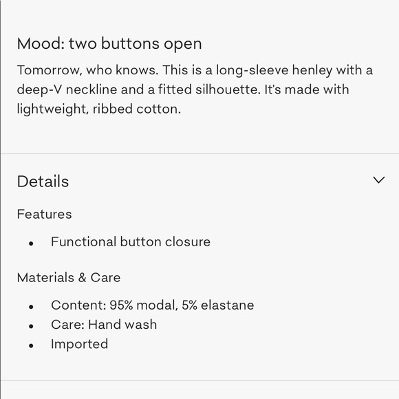 WILFRED Sula Ribbed Henley - Picture 13 of 13